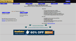Desktop Screenshot of clean-fill-wanted.com